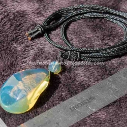 Genuine Dominican Sky Blue Amber Pendant 7