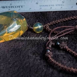 Green Amber Amulet 6