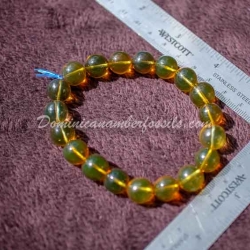 Green Amber Stretching Bracelet 2