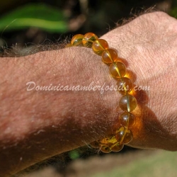 Green Amber Stretching Bracelet 6