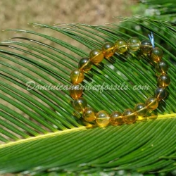 Green Amber Stretching Bracelet 9