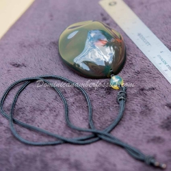 Huge Dominican Amber Pendant 7
