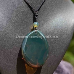 Huge Dominican Amber Pendant 8