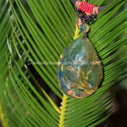 Large Bluish Green Pendant 4