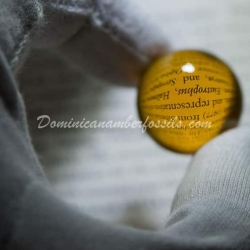 Large Clear Dominican Amber Sphere