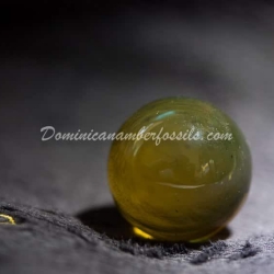 Large Clear Marble With Light Inclusions 2