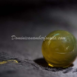 Large Clear Marble With Light Inclusions 3
