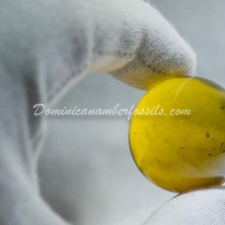 Large Clear Marble With Light Inclusions 8