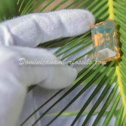 Large Faceted Amber Piece