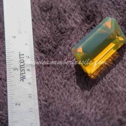 Large Faceted Amber Piece 3