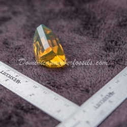 Large Faceted Amber Piece 6