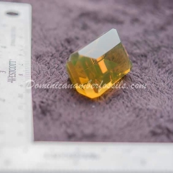 Large Faceted Amber Piece 7