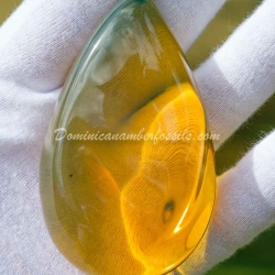 Large Green Amber Pendant From La Bucara 2