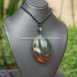 Massive Orange Green Pendant 11