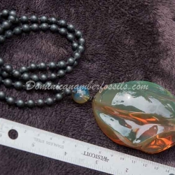 Massive Orange Green Pendant 7
