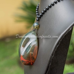 Massive Orange Green Pendant 9