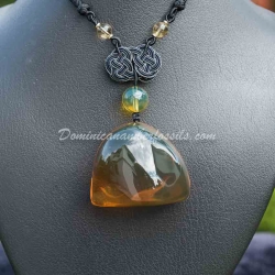 Orange Green Talisman 10