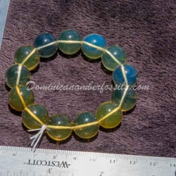 Stretching Bracelet Blue And Green 12