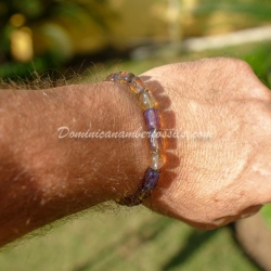 Stretching Bracelet Tubular And Olive Beads 10