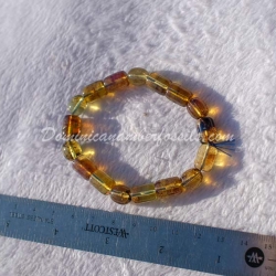 Stretching Bracelet Tubular And Olive Beads 4