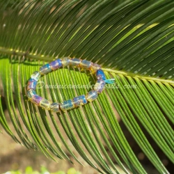 Stretching Bracelet Tubular And Olive Beads 6