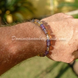 Stretching Bracelet Tubular And Olive Beads 8