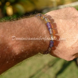 Stretching Bracelet Tubular And Olive Beads 9