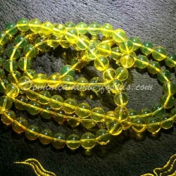 String Of Dominican Amber Beads 11