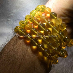 String Of Dominican Amber Beads 3