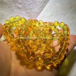 String Of Dominican Amber Beads 6