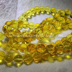 String Of Dominican Amber Beads 8