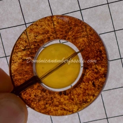 Stylish Pendant With Disk And Bead 2