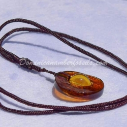 Stylish Pendant With Disk And Bead 4