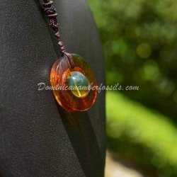 Stylish Pendant With Disk And Bead 7