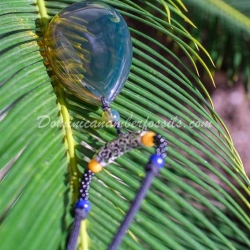 Top Quality Almond Shaped Green Pendant 5