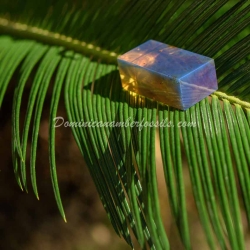 Vivid Blue Parallelepiped 2