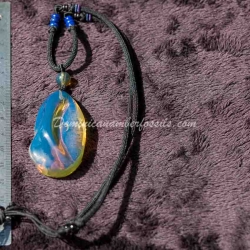 Vivid Blue Pinkish Pendant 1