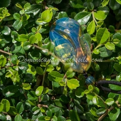 Vivid Blue Pinkish Pendant 3